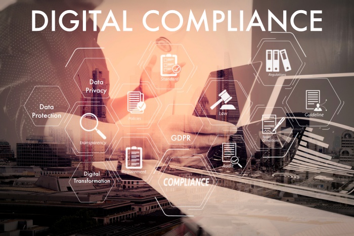 Digital Compliance - concept grafico