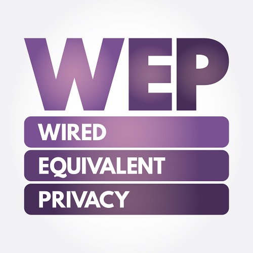 WEP - Wired Equivalent Privacy, protocollo di sicurezza nato alla fine degli anni '90 del secolo scorso per assicurare alle reti WLAN livelli di sicurezza e privacy simili a quelli di una rete LAN